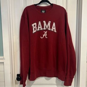 ‘47 Brand BAMA Crimson ‘Tide’ Sweatshirt. Size XXL.‎